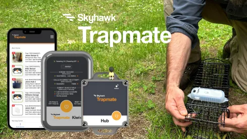 Skyhawk Trapmate electronic remote monitoring for pest control